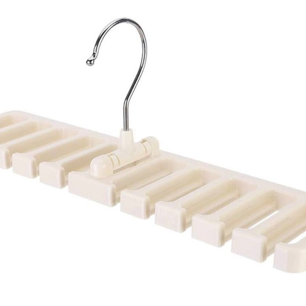 Belt Tie Clothes Rack Closet Storage Organizer with Rotating Iron Hook​